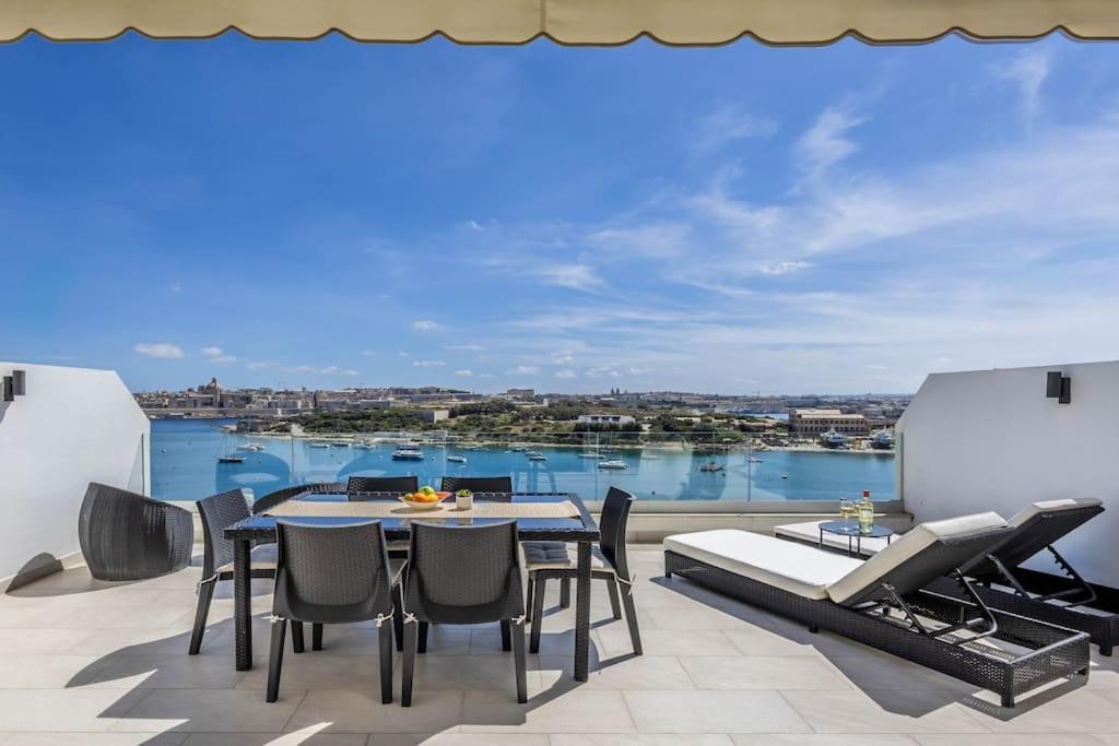 Apartamento Modern 3 Bedrooms Penthouse With A Breathtaking Valletta View Sliema